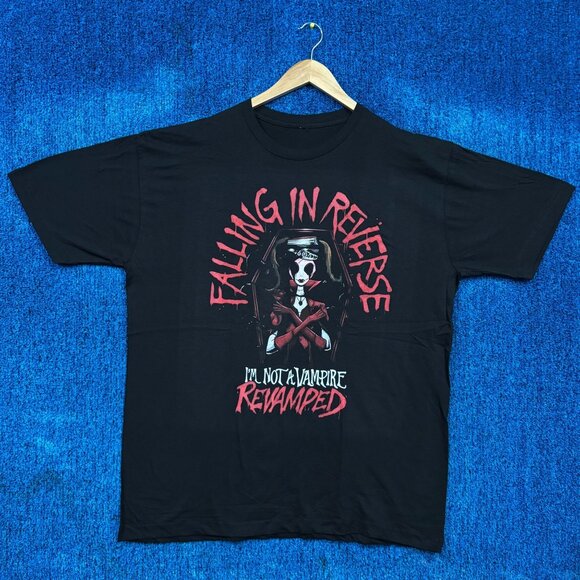 Falling in Reverse Im Not A Vampire Revamped Band Tee XL - Picture 1 of 4